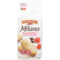 עוגיות סנדוויץ' ממולאות בטעם פטל שוקולד מילאנו פפרידג פארם 198 גרם