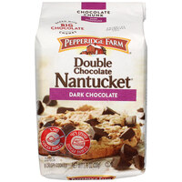 עוגיות שוקולד צ'יפס מריר דאבל קראנצ' פפרידג פארם 220 גרם