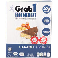 חטיף חלבון קרמל קראנץ' גראב 1 מור ים מרקטינג 5 * 47 גרם