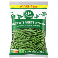 שעועית ירוקה דקה עדינה קרפור קלאסיק 1 קילו