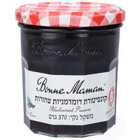 ריבת דומדמניות שחורות בון מאמא 370 גרם