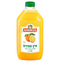 מיץ תפוזים טבעי וסחוט אנדרוס סיימן 1.5 ליטר