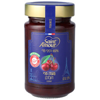 מעדן פרי דובדבן 100% רכיבי פרי סיינט אמור דיפלומט 275 גרם