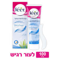 קרם להסרת שיער לעור עדין ויט 100 מ
