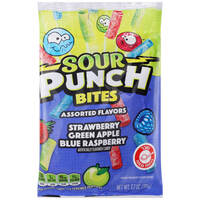 ממתק חמצוץ מיני גלילים בטעם פירות סאוור פאנץ' מור ים מרקטינג 105 גרם