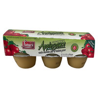 רסק תפוחי עץ ללא תוספת סוכר ליבר'ס 6 * 113 גרם