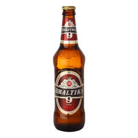 בירה לאגר בהירה בבקבוק 8% מספר 9 בלטיקה 450 מ