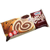 רולדה במילוי קרם שוקולד סוויס רול קוביס פרוטרי שיווק 175 גרם