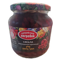 סלק חתוך בחומץ 500 גרם