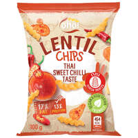 חטיף צ'יפס עדשים בטעם צילי מתוק אוהו פרוטרי שיווק 100 גרם
