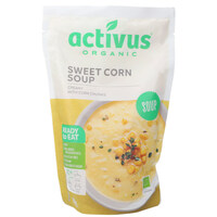 מרק תירס אורגני אקטיבוס מור ים מרקטינג 400 גרם