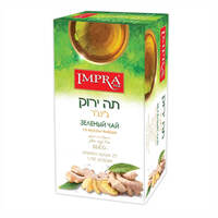 תה ירוק ג'ינג'ר אימפרא 30 שקיקים