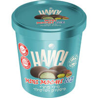 חטיפי גלידת שמנת בטעם פיסטוק ושוקולד מיני מוצ'י אייס 240 גרם