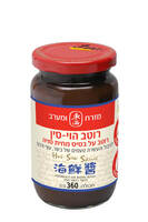 רוטב הוי סין על בסיס מחית סויה מזרח ומערב 360 גרם