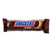 חטיף גלידה מצופה שוקולד לבן סניקרס 66 גרם