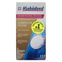 טבליות לניקוי וחיטוי לשיניים תותבות לפלטות ולסדים קוקידנט 112 יחידות