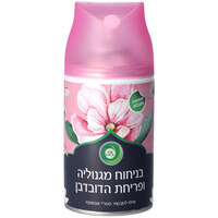 מילוי למבשם אוויר אוטומטי בניחוח מגנוליה ופריחת הדובדבן איירוויק 250 מ