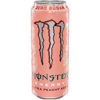 משקה אנרגיה אולטרה גולד זירו בטעם אפרסק מונסטר אנרג'י 500 מ