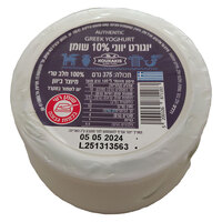 יוגורט יווני 10% בצנצנת זכוכית יורוצ'יז יבוא ושיווק 375 גרם