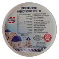 יוגורט יווני 10% גריק יוגורט נאוגל 400 גרם