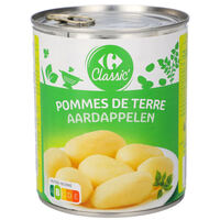 שימורי תפוחי אדמה מבושלים במי מלח קרפור קלאסיק 800 גרם