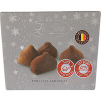 טראפלס בלגי בטעם שוקולד מצופה אבקת קקאו לה סין טסה שוקולד 150 גרם