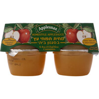 מחית תפוחי עץ בסגנון ביתי אפלסנקס 4 * 113 גרם