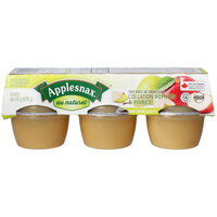 רסק תפוחי עץ ואגס ללא תוספת סוכר אפלסנקס 6 * 113 גרם