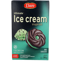 עוגיות סנדויץ' מילוי קרם מנטה דייר 290 גרם