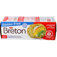 קרקר עם זרעי פשתן ללא גלוטן ברטון מור ים מרקטינג 135 גרם