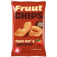 חטיף תפוחי עץ פריכים עם קינמון פרוט 60 גרם