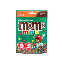 מיני סוכריות צבעוניות במילוי שוקולד אם אנד אם 225 גרם