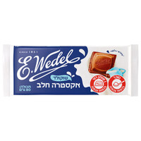 שוקולד אקסטרה חלב אי וודל 80 גרם