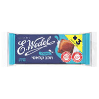 שוקולד חלב קלאסי אי וודל 3 * 90 גרם