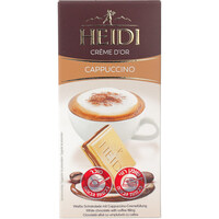 שוקולד לבן במילוי קרם קפוצ'ינו היידי שוקולד 90 גרם