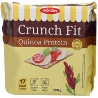 קרקרים ללא גלוטן בתוספת קינואה קראנץ פיט מאנדיי 100 גרם