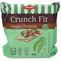 קרקרים ללא גלוטן בתוספת עדשים קראנץ פיט מאנדיי 100 גרם