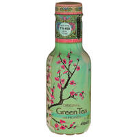 משקה תה ירוק גי'נסינג ודבש אריזונה 450 מ