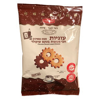 עוגיות מצה עשירה חצי מצופות בטעם שוקולד כשר לפסח פפושדו 300 גרם