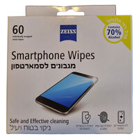 מגבונים לניקוי סמארטפונים צ'ייס 60 יחידות