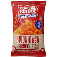 חטיף תפוחי אדמה צ'יפס בטעם ברביקיו מתוק מעושן קאברד ברידג' 170 גרם