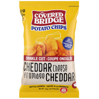 חטיף צ'יפס תפוח אדמה בטעם גבינת צ'דר קאברד ברידג 170 גרם