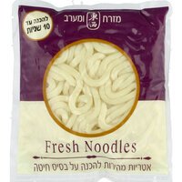 פרש נודלס אטריות עבות על בסיס חיטה מהירות להכנה מזרח ומערב 200 גרם