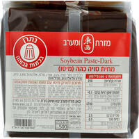 מחית סויה כהה מזרח ומערב 500 גרם
