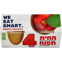 מחית תפוח עץ ללא תוספת סוכר ווי איט סמארט טסה שוקולד 4 * 120 גרם