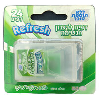 דפים לרענון הנשימה בטעם מנטה עדינה ריפרש 0.8 גרם