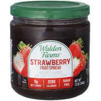 ממרח בטעם תות שדה ללא תוספת סוכר וולדן פארמס מור ים מרקטינג 340 גרם