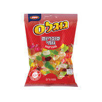 סוכריות גומי מוברקות בצורת דובונים גוגלס 100 גרם