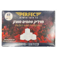 מדליק פחמים מוצק פרפקט אור שני 48 יחידות
