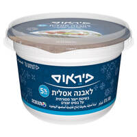 גבינת לאבנה אסלית 5% פיראוס 500 גרם